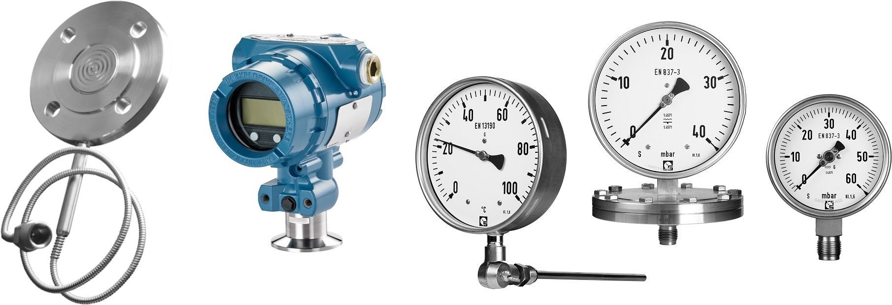 Reparatur von Manometern und Druck- / Differenzdrucktransmittern